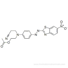 2-[(2-cyanoethyl)[4-[(6-nitrobenzothiazol-2-yl)azo]phenyl]amino]ethyl acetate CAS 68133-69-7